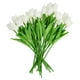 thumbnail image 1 of 24 piezas de tulipanes falsos, flores artificiales, tulipanes falsos, adornos para ramos de flores, 1 of 7