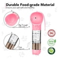 thumbnail image 6 of Portable Pet Dog Water Bottles Drinker Dispenser Travel Gourd Feeder With Drinking Food Bowl Poop Bag For Chiens Outdoor Walking, 6 of 7