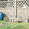 thumbnail image 2 of PetFurnishn 4' x 2' x 2' Portable Mini Greenhouse, Small Green House with PVC Cover, Roll-up Zippered Windows for Indoor, Outdoor Garden, Clear, 2 of 9