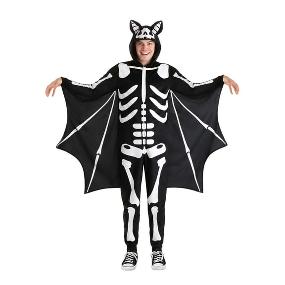 Adult Flying Skeleton Bat Costume