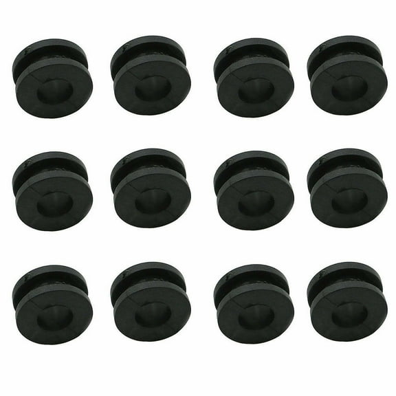 [10pcs] Universal Motorcycle Rubber Side Cover Grommets for Honda/Yamaha/Suzuki/Kawasaki/Ducati, Durable Heat-Resistant Fairing Accessories
