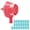 Pink, variant on Bubble Single Shot Air Cannon Toy for Kids, Large Output No Battery Handheld Toy Air Cannon with 12 Bubble Solution Refills, Outdoor Party Summer Bubble Air blaster for Boys Girls Backyard Play