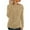 Khaki, variant on Breezora Floral Lace Patchwork Knit Sweater For Women Crewneck Long Sleeve Casual Pullover Top With Elegant Details XXL Size Grey