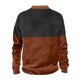 thumbnail image 3 of pstuiky manga larga para hombre, Sudadera informal de manga larga con cuello alto y estampado de leopardo para Halloween para hombre top de hombre l, 3 of 3