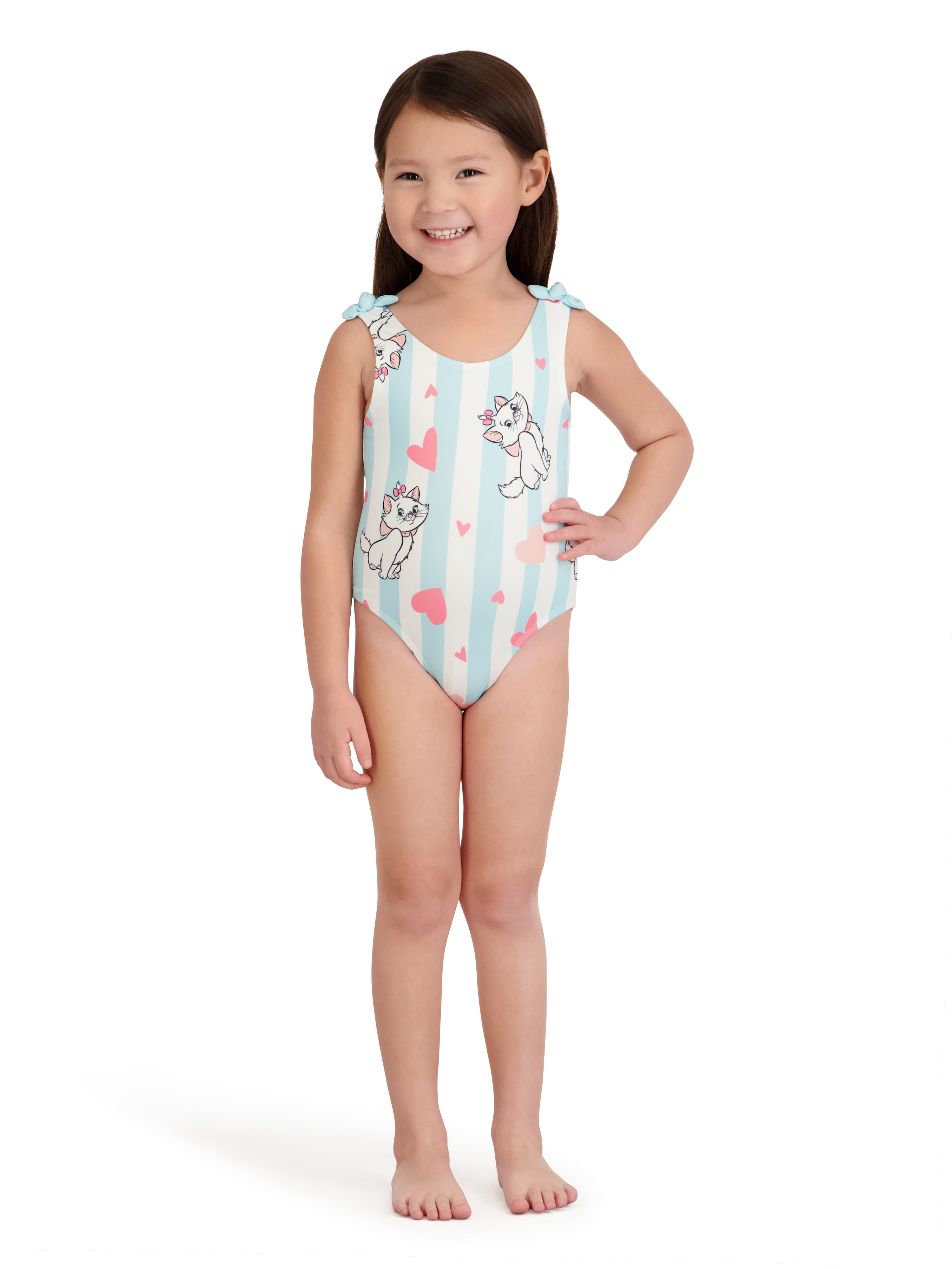 Marie The Aristocat Toddler Girl One-Piece Swimsuit, Sizes 12 Months-5T