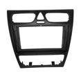thumbnail image 1 of Car Radio Fascia for C CLASS W203 02-04 DVD Stereo Frame Plate Adapter Mounting Dash Installation Bezel Trim Kit, 1 of 5