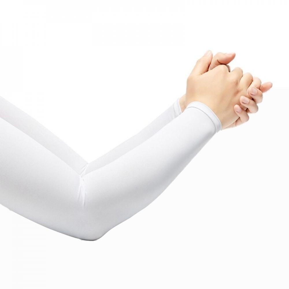 Ice Silk Sunscreen Sleeves UV Sun Protection Hand Protector Arm Sleeves W 