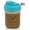 Teal, variant on Brewing America Creamer Jar with Pouring Lid, 1 Pint (16 oz) Wide Mouth Ball Mason Jar with Black Pour Lid, for Milk, Sugar, and Cream, 1-Pack (Black)