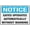 Warning Sign 1, variant on Clean Fill Wanted Outdoor Safe Sign - 8"x12", UV Protected, Weatherproof - Construction Site, Landscaping Project, Home Renovation Alert