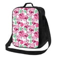 thumbnail image 1 of Fotbe Flamingo Lonchera Bolsa de Almuerzo para Hombres y Mujeres, Lonchera de Gran Capacidad, Bolsa de Almuerzo Reutilizable, Bolsa Térmica Aislante, 1 of 7