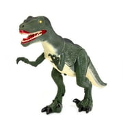 Best Choice Products Velociraptor 21" Large Walking Toy Dinosaur w Real Sound and Lights by
