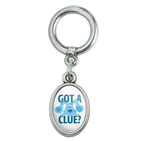 Blue s Clues Got a Clue Shoe Sneaker Shoelace Oval Charm Jewelry