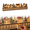 Red, variant on Light-Up Wooden Christmas Village Advent Calendar with 24 Fillable Drawers, LED Holiday Countdown Decoration for Family Holiday Decor