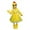 A-7120Light Yellow, variant on MEZZALL Girls O-Neck Performance Dress Sets With Hat Gloves Shoes For Dance Recital Stage Show Summer Outfits Toddler Footwear Trendy / 9-10 Years