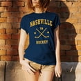 thumbnail image 3 of Nashville Classic Hockey Arch - Sports Team T Shirt - Large - Navy, 3 of 5