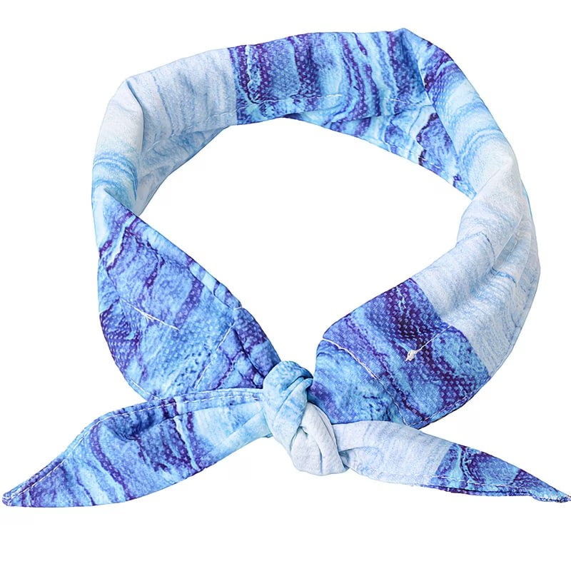 Gel-Coated Cool Pet Scarf - Summer Cooling Accessory for Dogs - Anti-Sunstroke Necktie for Outdoor Use