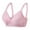 Pink, variant on Penkiiy Women Bras Woman's Comfortable Lace Breathable Bra Underwear No Rims Red Bras