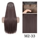 thumbnail image 1 of AZQUEEN-extensión de cabello sintético largo y recto sin Clip, postizo de una pieza, línea ajustable Natural, para mujer, 1 of 4