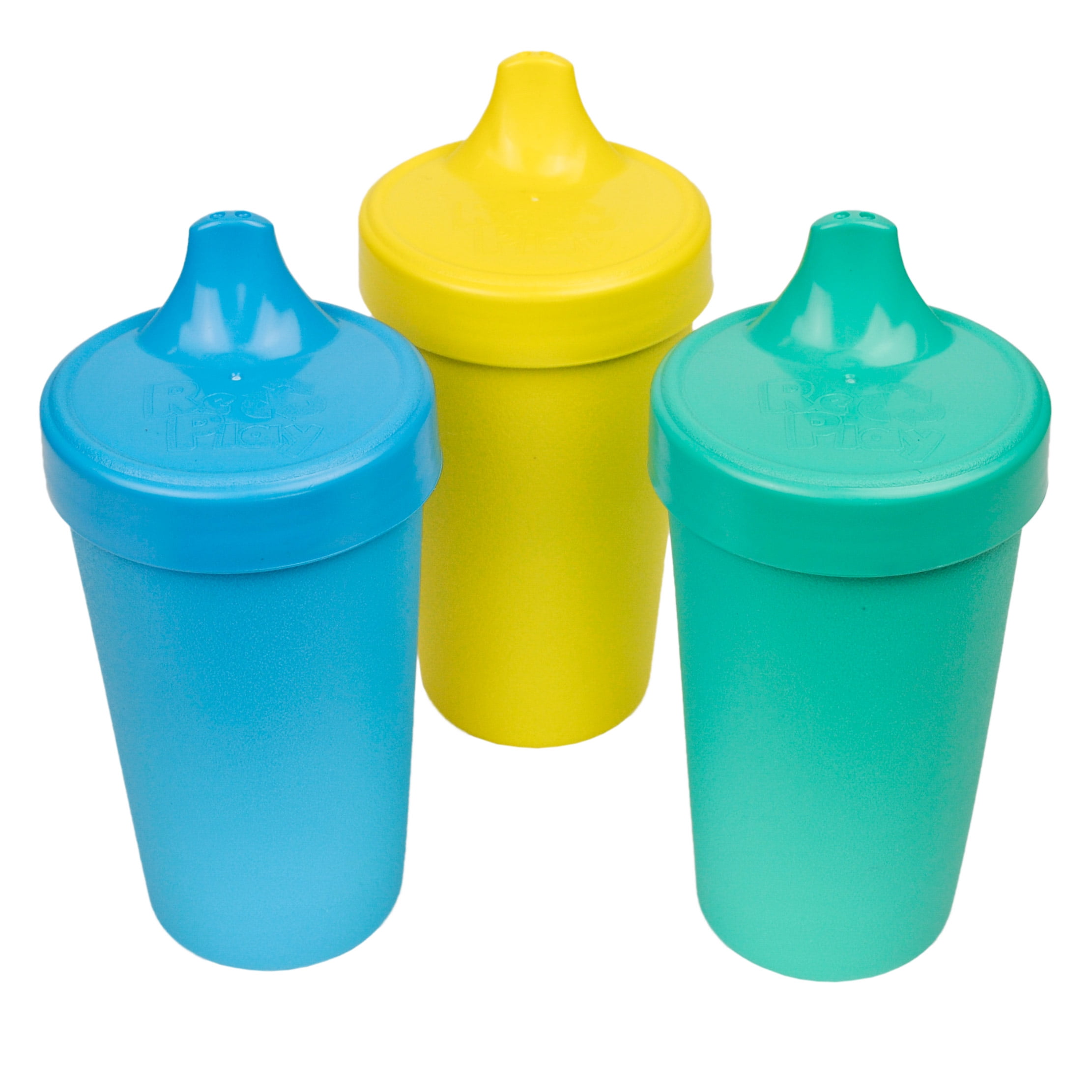 RePlay Made in The USA 3pk No Spill Sippy Cups for Baby, Toddler, and
