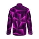 thumbnail image 5 of Ceisia Men's Slim Fit Geometric Print Shirt | Long-Sleeve Stretchy Turndown Collar Casual Top Gift, 5 of 5