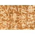 thumbnail image 1 of Ahgly Company Indoor Rectangle Abstract Orange Modern Area Rugs, 7' x 10', 1 of 4