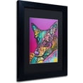 thumbnail image 2 of Trademark Fine Art "Zena-004" Canvas Art by Dean Russo, Black Matte, Black Frame, 2 of 4