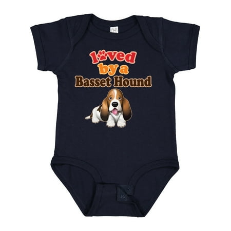 

Inktastic Basset Hound Dog Lover Gift Gift Baby Boy or Baby Girl Bodysuit
