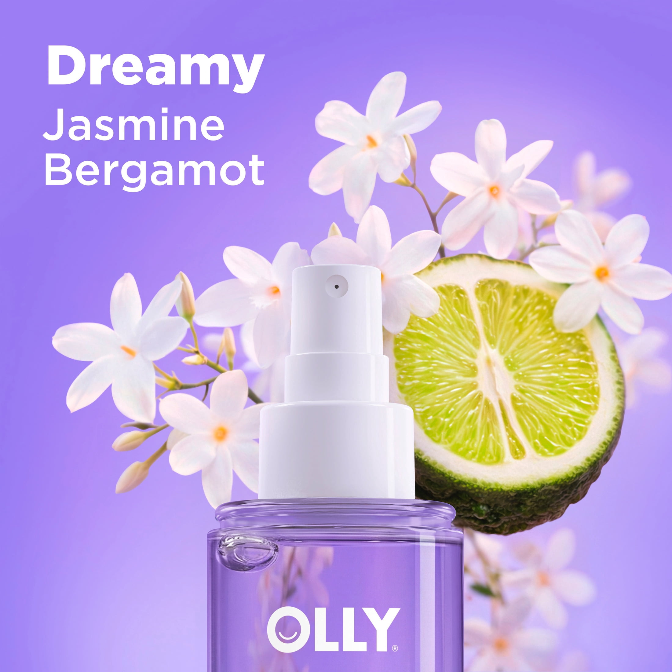 OLLY Body Mist Dreamy Jasmine Scent To Help You Prep For Bed, 5 fl oz