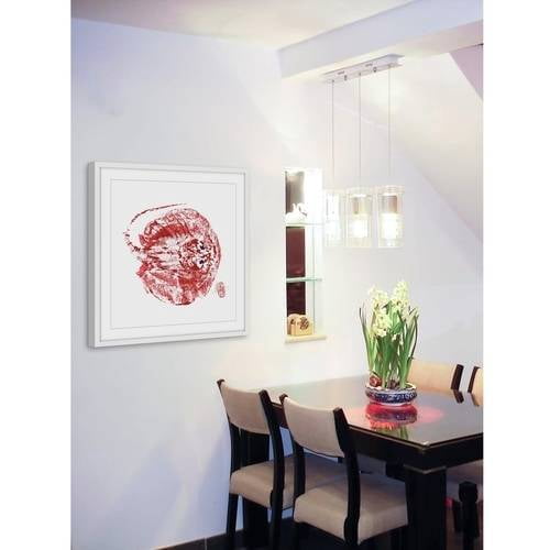 "Stingray Red" Framed Painting Print