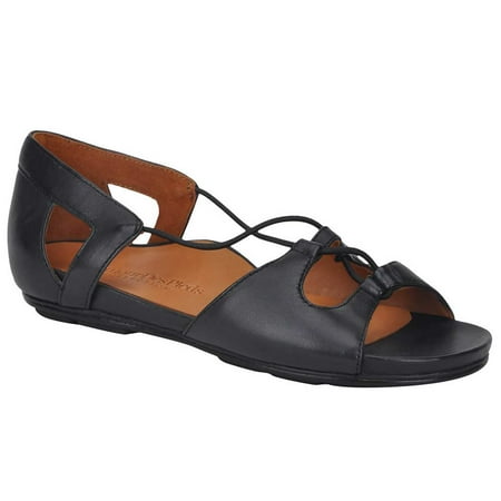

L`amour Des Pieds Womens Darron Black Sandal - 7.5 M
