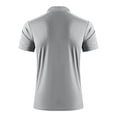 thumbnail image 6 of Men's Quarter Zip Pullover Men Running Shirt Slim Fit Short Sleeve Moisture Wicking Quick Dry Athletic Workout Shirts Size 3XL Gray, 6 of 9