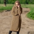 thumbnail image 2 of Long Cardigan Sweaters for Women Women's Solid Color Cardigan Sweater Fashion Women Long Sleeve Casual Long Cardigan Coat Sweater Outerwear, 2 of 5