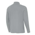 thumbnail image 3 of Men's Antigua  Gray Rutgers Scarlet Knights Intent Quarter-Zip Top, 3 of 3
