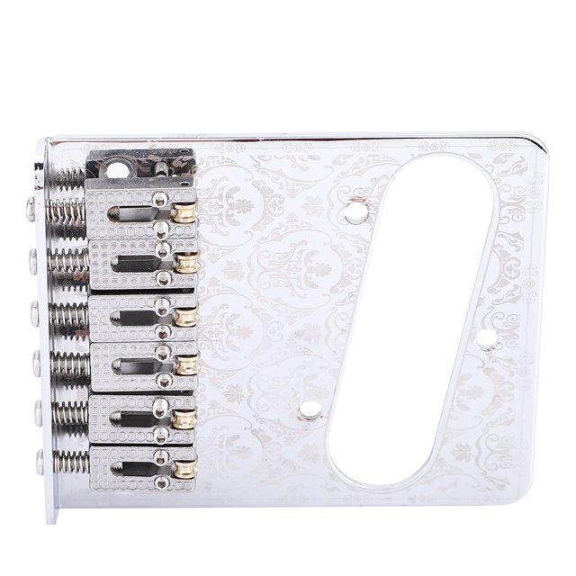 Bridge for Telecaster Guitar, Easy To Install Guitar Bridge, Come With Small Screws Fine Workmanship for Instrument Lovers Guitar