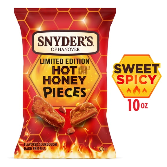 Snyder's of Hanover Pretzel Pieces, Hot Honey Flavored, 10 oz