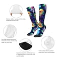 thumbnail image 6 of Balery Transparent Jellyfishes Fun Novelty Socks Men'S Women'S Crew Socks Funny Crazy Novelty Socks Quirky And Cool Socks, 6 of 9