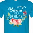 thumbnail image 4 of Inktastic Blessed to Be a Grandma with Flowers T-Shirt, 4 of 5