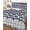 Blue, variant on Quilt King Size Bedding Set, Navy Blue Pine Leaves Reversible Summer Quilt 3 Pieces, Abstract Art Geometric Gray Plaid Lightweight Bedspreads Coverlets with 2 Pillow Shams for All Seasons