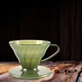 thumbnail image 4 of Taza de filtro de goteo cónico con mango de baristas, soporte para elaboración de cerveza reutilizable para la filtración de té, accesorios para taza C Macarena Taza de gotero de café, 4 of 7