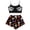 Black3&1080, variant on BOOMNY Halloween Pajamas Women Spooky Skeleton Graphic Sleeveless Tops Shorts Pjs Sets Lightweight Hallowmas Loungewear Nightwear