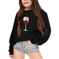 thumbnail image 2 of Mercatoo Toddler Baby Girls Sweatshirts Christmas Print Crewneck Pullover Long Sleeve Shirts Tops Girl Fall Winter Clothes, 2 of 4