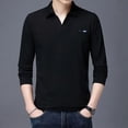 thumbnail image 5 of Camiseta ajustada para hombre, sudaderas tipo polo lisas, talla de invierno, ropa elástica para hombre, camiseta de poliéster de alta calidad a granel, camiseta Y2k, 5 of 5