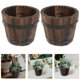 thumbnail image 2 of 2 macetas de madera para flores, prácticas macetas para suculentas, decoración., 2 of 7
