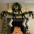 thumbnail image 1 of Christmas Tree Decorations Large Velvet Bow Decorations Holiday Party Accessories, 1 of 6
