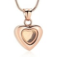 thumbnail image 4 of Mini Heart Glass Cremation Jewelry Urn Necklace for Ashes Glass Cremation Urn Jewelry Ashes Holder, 4 of 7