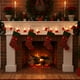 thumbnail image 1 of Guirnalda de Luces Navideñas de Muñeco de Nieve de Tela | Luces Colgantes Decorativas para Fiestas y Festivales | Plástico Rojo | 165 Cm | Decoración para Interiores y Exteriores, 1 of 6