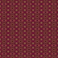 thumbnail image 1 of Ahgly Tapis d'Intérieur Lavable en Machine Carré Rouge Châtaigne Transitionnel, 6 Pieds Carré, 1 of 7
