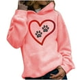 thumbnail image 2 of POTETI Women's Casual Hoodies Long Sleeve Pullover Tops Sweatshirts, 2 of 4