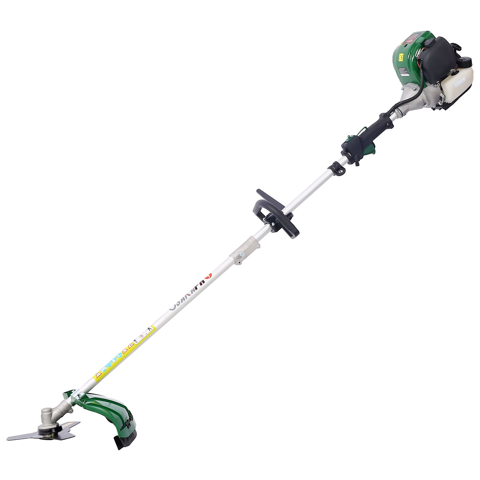 4-in-1 Multi Functional Garden Tool System, Gas Pole Saw, Hedge Trimmer, Grass Trimmer, Brush Cutter, Orange/Black, 38cc Engine " - Keep your garden in top shape with this versatile 4-in-1 tool set.