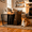 Dark Wood / Walnut, variant on Lucky Kennels Penny Furniture Style Small Dark  Crate, 1-Door, 24" Wood for Dog